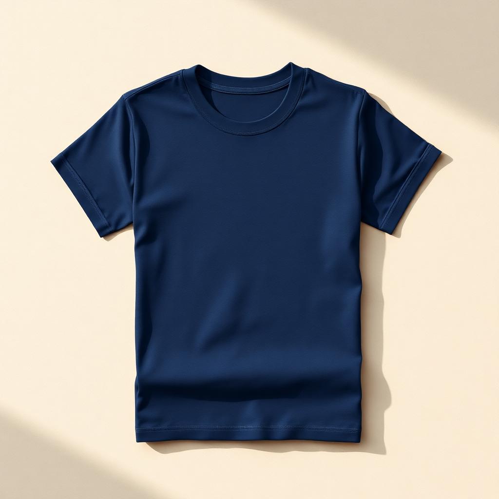 Folded Classic Navy basic tee